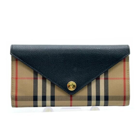 Burberry Brown Nova check Canvas Wallet Set 2 161-051825 - Picture 3 of 16